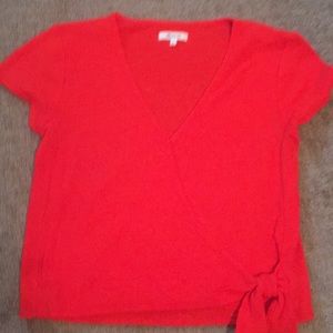 Madewell Wrap top